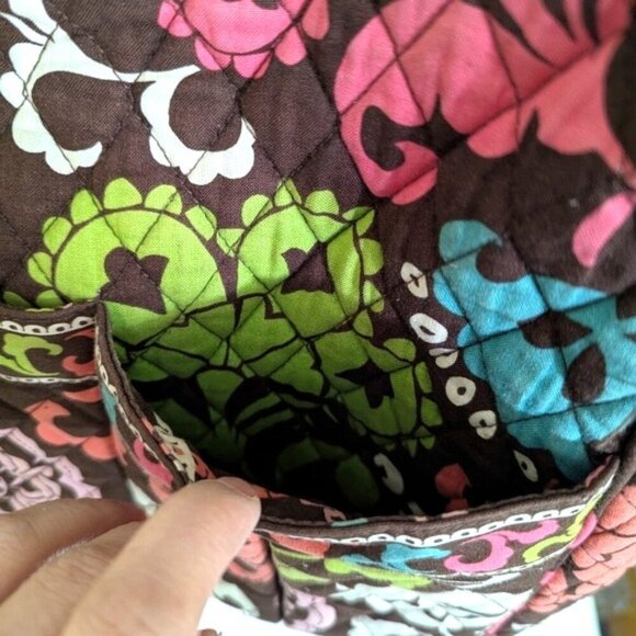 Vera Bradley Mailbag Lola Crossbody Multicolor 10 1/2"Lx11"Hx5"D - Picture 10 of 13